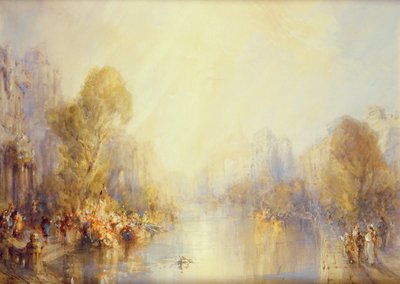 Romantic Landscape by Frank Wasley